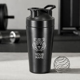 Personalized Stainless Steel Gym Shaker Bottle 800 ml