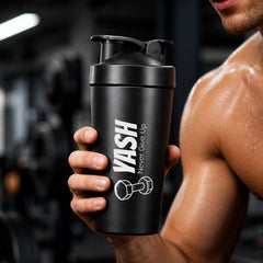 Personalized Stainless Steel Gym Shaker Bottle 800 ml