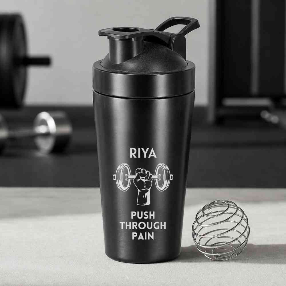 Personalized Stainless Steel Shaker Bottle 800 ml