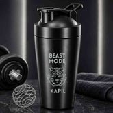 Personalized Stainless Steel Gym Shaker Bottle 800 ml