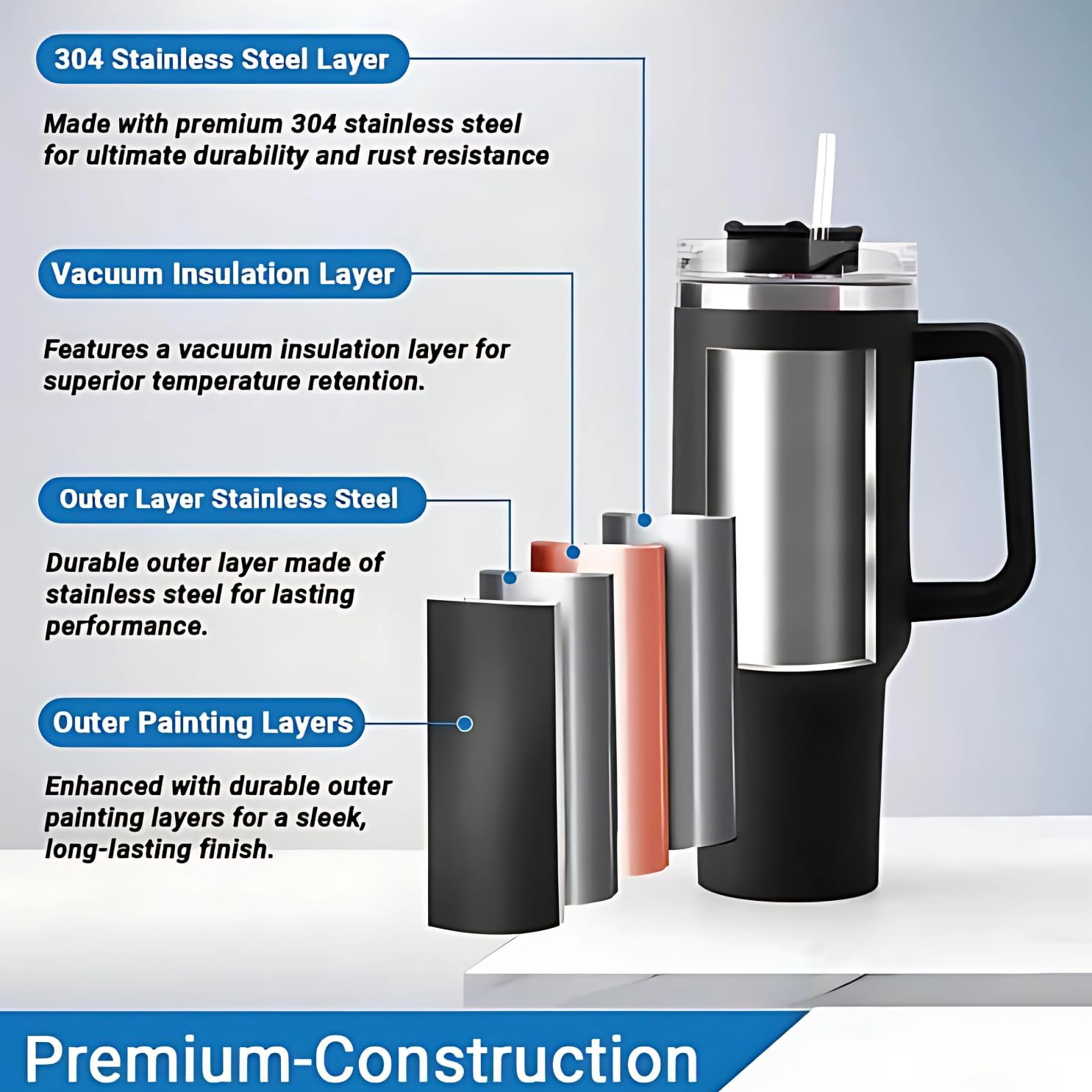 Customised name 1200 ml Tumbler Bottle