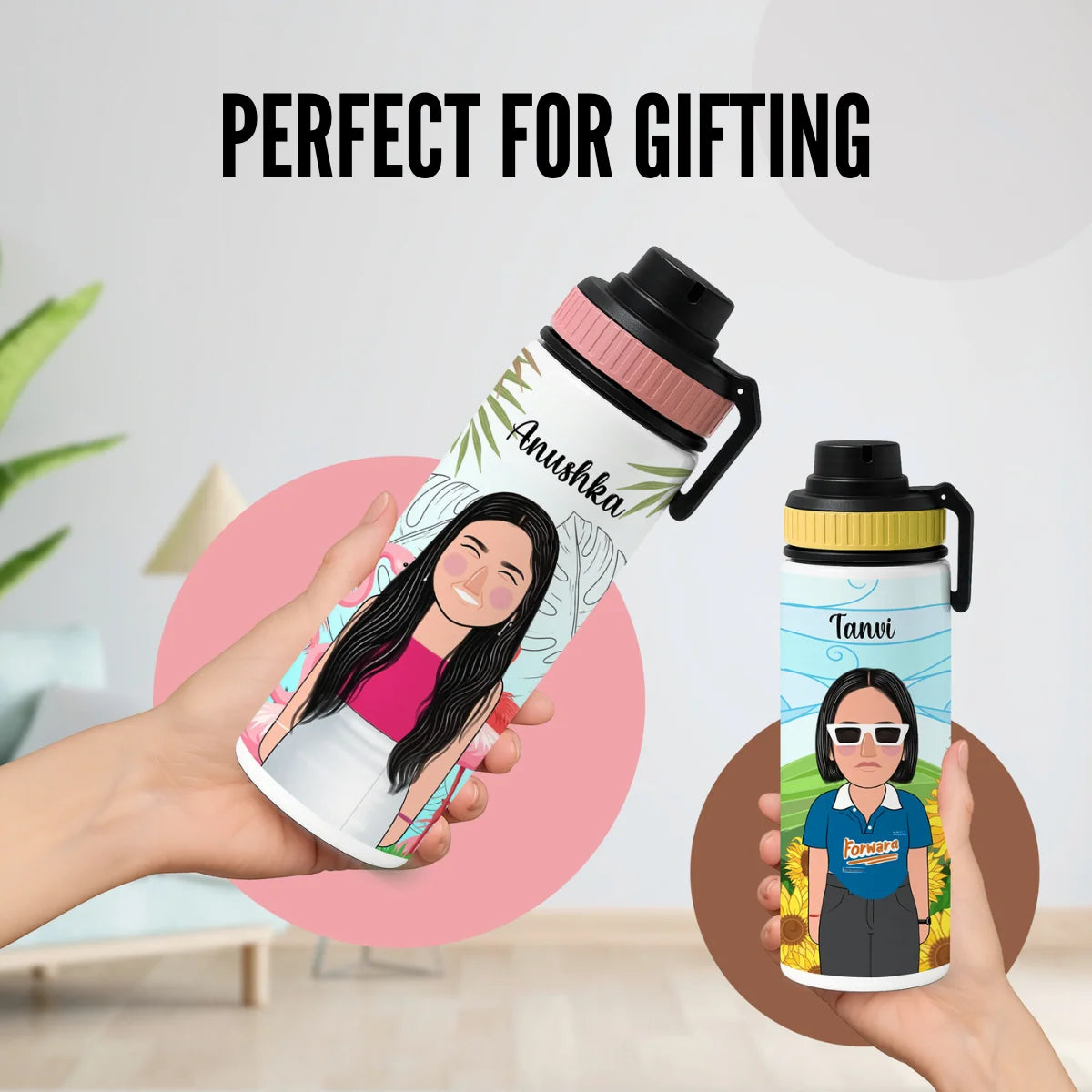 Personalised Stainless Steel Water Bottle