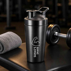 Personalized Engraved Stainless Steel Shaker Bottle 800 ml