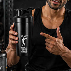 Personalized Stainless Steel Gym Shaker Bottle 800 ml
