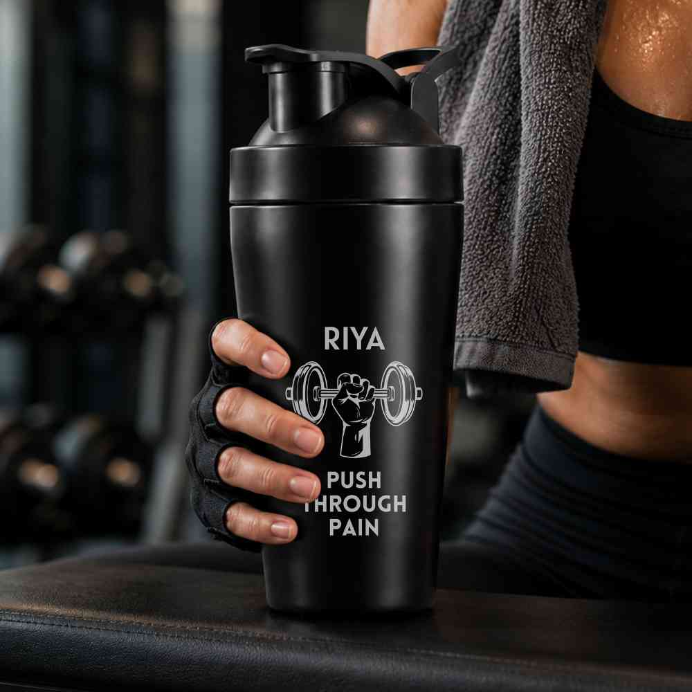 Personalized Stainless Steel Shaker Bottle 800 ml