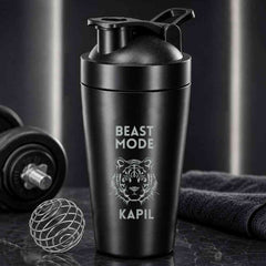 Personalized Stainless Steel Gym Shaker Bottle 800 ml